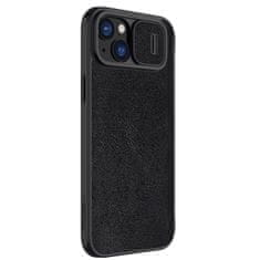 Nillkin Kryt Qin Leather Pro with camera cover Apple iPhone 15 Plus / 14 Plus black