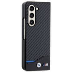 MobilPouzdra.cz Kryt BMW BMHCZFD522NBCK Samsung Galaxy Z Fold5 Leather Carbon black