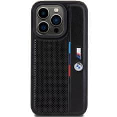 MobilPouzdra.cz Kryt BMW BMHCP15X23PUPVK Apple iPhone 15 Pro Max hardcase Perforated Tricolor Line black