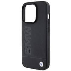 MobilPouzdra.cz Kryt BMW BMHMP15XSLLBK Apple iPhone 15 Pro Max MagSafe Leather Hot Stamp black