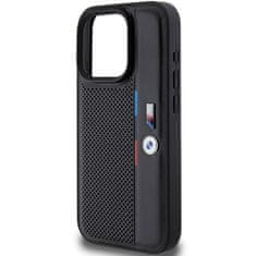 MobilPouzdra.cz Kryt BMW BMHCP15X23PUPVK Apple iPhone 15 Pro Max hardcase Perforated Tricolor Line black