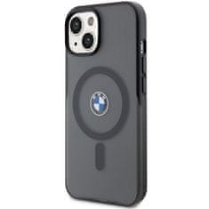 MobilPouzdra.cz Kryt BMW BMHMP15MDSLK Apple iPhone 15 Plus / 14 Plus hardcase IML Signature MagSafe black