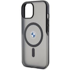 MobilPouzdra.cz Kryt BMW BMHMP15MDSLK Apple iPhone 15 Plus / 14 Plus hardcase IML Signature MagSafe black