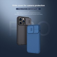 Nillkin  CamShield Pro Zadní Kryt pro Apple iPhone 14 PRO Black