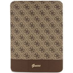 Guess Kryt Guess GUFC11PS4SGW Apple iPad 10.9 2022 (10 gen) brown 4G Stripe Allover