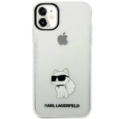 Karl Lagerfeld Kryt Karl Lagerfeld KLHCN61HNCHTCT Apple iPhone 11/XR transparent hardcase Ikonik Choupette