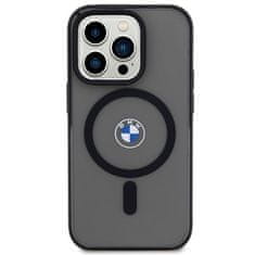 MobilPouzdra.cz Kryt BMW BMHMP14XDSLK iPhone 14 Pro Max 6.7" black hardcase Signature MagSafe