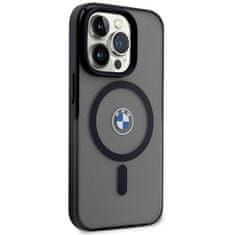 MobilPouzdra.cz Kryt BMW BMHMP14XDSLK iPhone 14 Pro Max 6.7" black hardcase Signature MagSafe