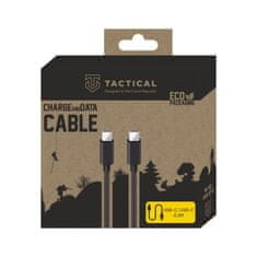 Tactical Smooth Thread Cable USB-C/USB-C 0.3m Black 8596311152993