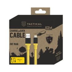 Tactical Fat Man Cable USB-A/Lightning 1m Yellow 8596311227943