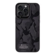 Tactical Camo Troop Kryt pro Apple iPhone 15 Pro Max Black 8596311220999