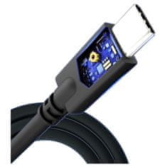 3MK Hyper Cable 4k60Hz USB-C/USB-C datový kabel, 1m, 100W černý