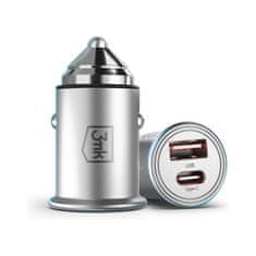 3MK Hyper Car Charger 45W nabíječka do auta, USB-A/USB-C (PD)