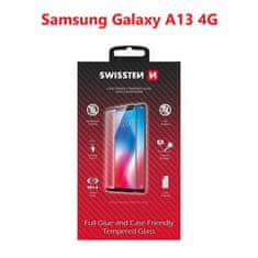 Swissten Ochranné temperované sklo Samsung A135 Galaxy A13 4G černé, case friendly