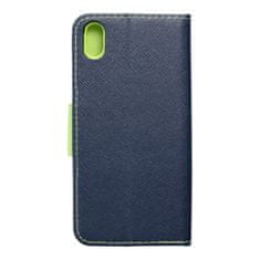 FORCELL Pouzdro flipové Fancy Book pro XIAOMI Redmi 7A navy/lime 5903396020728