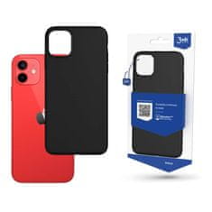 3MK Odolný zadní kryt pro Apple iPhone 12 Mini - 3mk Matt Case black 5903108291064