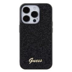 Guess hard obal iPhone 15 PRO 6.1" Square Mirror Script Logo Black