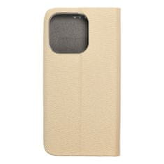 Vennus Pouzdro Sensitive Book IPHONE 15 Pro gold 5903396213502