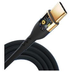 3MK Hyper Silicone Cable USB-C/USB-C datový kabel, 2m, 100W černý