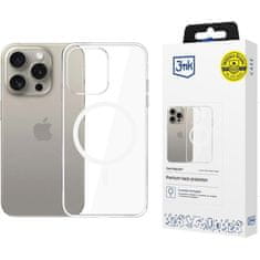 3MK ochranný kryt Clear MagCase pro Apple iPhone 15 Pro