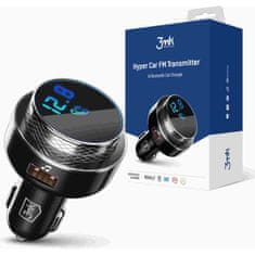 3MK Hyper Car FM Transmitter nabíječka do auta 30W