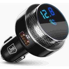 3MK Hyper Car FM Transmitter nabíječka do auta 30W