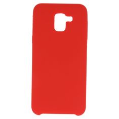 SWISSTEN Silikonové Pouzdro Swissten Liquid Pro Samsung J600 Galaxy J6 2018 Červené 8595217463035