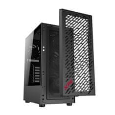 Adata XPG VALOR AIR/Midi Tower/Transpar./Černá