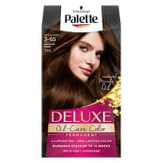 shumee Deluxe Oil-Care Color permanentní barva na vlasy s mikro-olejemi 750 (3-65) Chocolate Brown