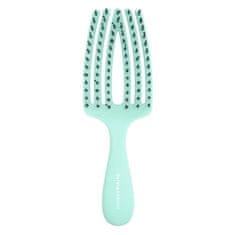 shumee Kartáč na vlasy FingerBrush Mini Care Kids Mint