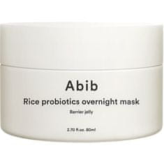 shumee Rice Probiotics Overnight Mask Barrier Jelly posilující pleťová maska na noc 80ml