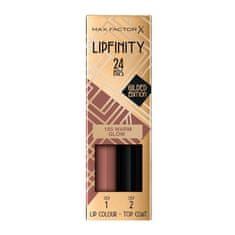 shumee Lipfinity Lip Color 24h dvoufázová rtěnka s dlouhotrvajícím efektem 185 Warm Glow 4,2ml