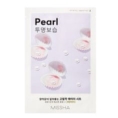 shumee Airy Fit Sheet Mask rozjasňující plátěná maska s perlovým extraktem Pearl 19ml