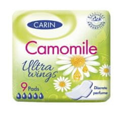 shumee Ultra Wings Camomile ultratenké hygienické vložky s křidélky 9 ks