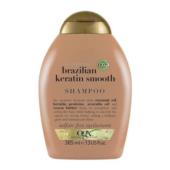 shumee Ever Straightening + Brazilian Keratin Smooth Shampoo vyhlazující šampon s brazilským keratinem 385 ml