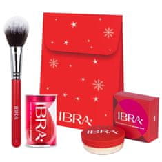 shumee Santa Claus sada transparentního sypkého pudru + houbička na makeup + štětec na pudr