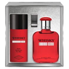 shumee Whisky Red set toaletní voda ve spreji 100ml + deodorant ve spreji 150ml + klip na bankovky