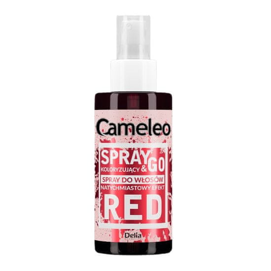 shumee Spray &amp; Go barvicí sprej na vlasy Red 150ml