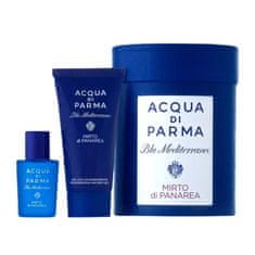 shumee Blu Mediterraneo Mirto Di Panarea miniaturní sada toaletní vody 5ml + sprchový gel 20ml