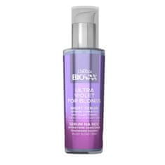 shumee Ultra Violet intenzivně hydratační noční tónovací sérum pro blond a šedivé vlasy 100ml