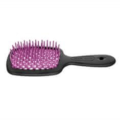 shumee Small Superbrush, malý kartáč na rozčesávání vlasů, Black and Fuchsia