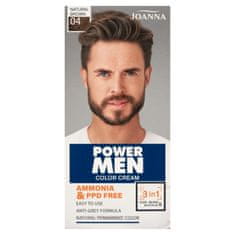 shumee Power Men Color Krémová šedá barva 04 Natural Brown