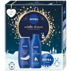 shumee Winter Dream set sprchový gel 250ml + výživné tělové mléko 250ml + univerzální krém 100ml