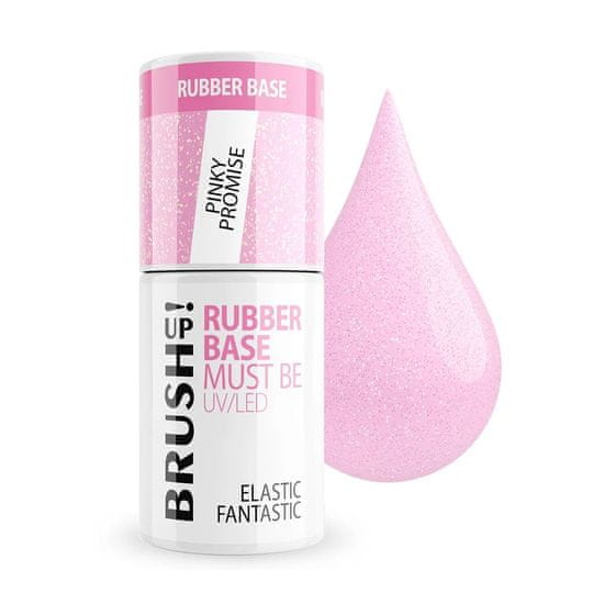 shumee Rubber Base Pinky Promise hybridní báze na nehty 5g