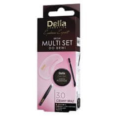 shumee Brow Multi Set Sada na úpravu obočí 3.0 Dark Brown