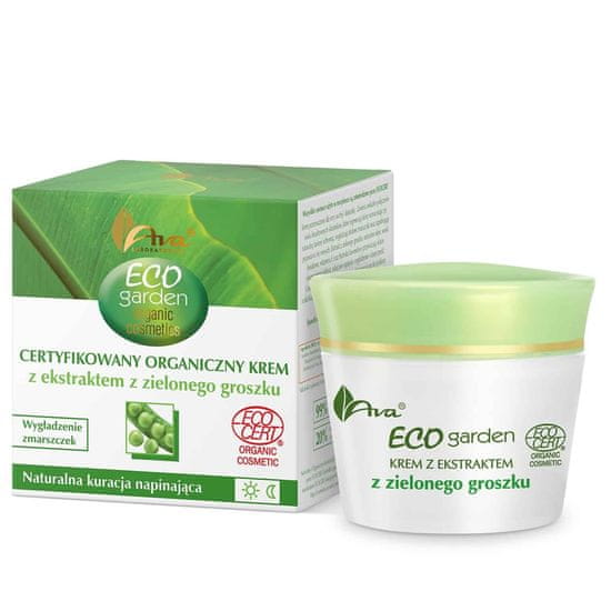 shumee Eco Garden certifikovaný bio krém s extraktem ze zeleného hrášku 50+ 50ml