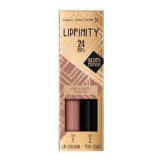 shumee Lipfinity Lip Color 24h dvoufázová rtěnka s dlouhotrvajícím efektem 008 Honey Dream 4,2ml