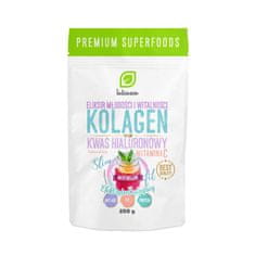 shumee Kolagen + vitamín C + kyselina hyaluronová doplněk stravy s omlazujícím účinkem 250g