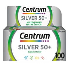 shumee Silver 50+ multivitamínový doplněk stravy 100 tablet