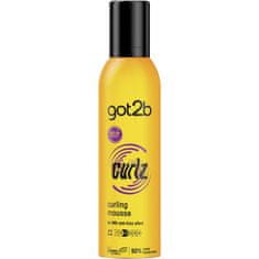 shumee Curlz Curling Mousse pěna pro kudrnaté vlasy 250 ml